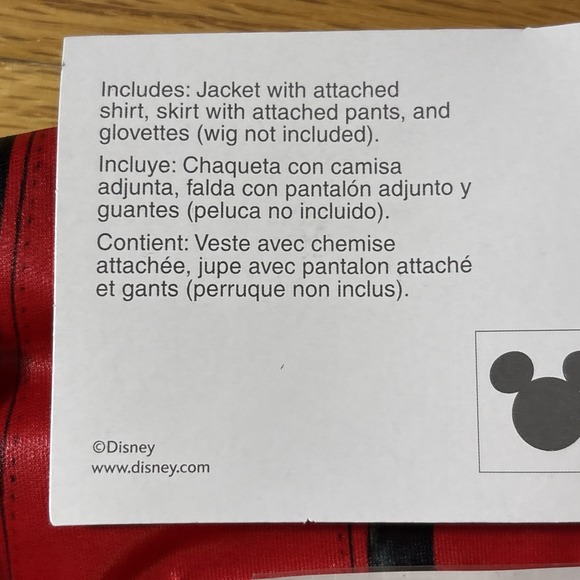 Disney Descendants 4 Kids Princess Red Deluxe Halloween Costume 7-8‎ Medium - Picture 7 of 8